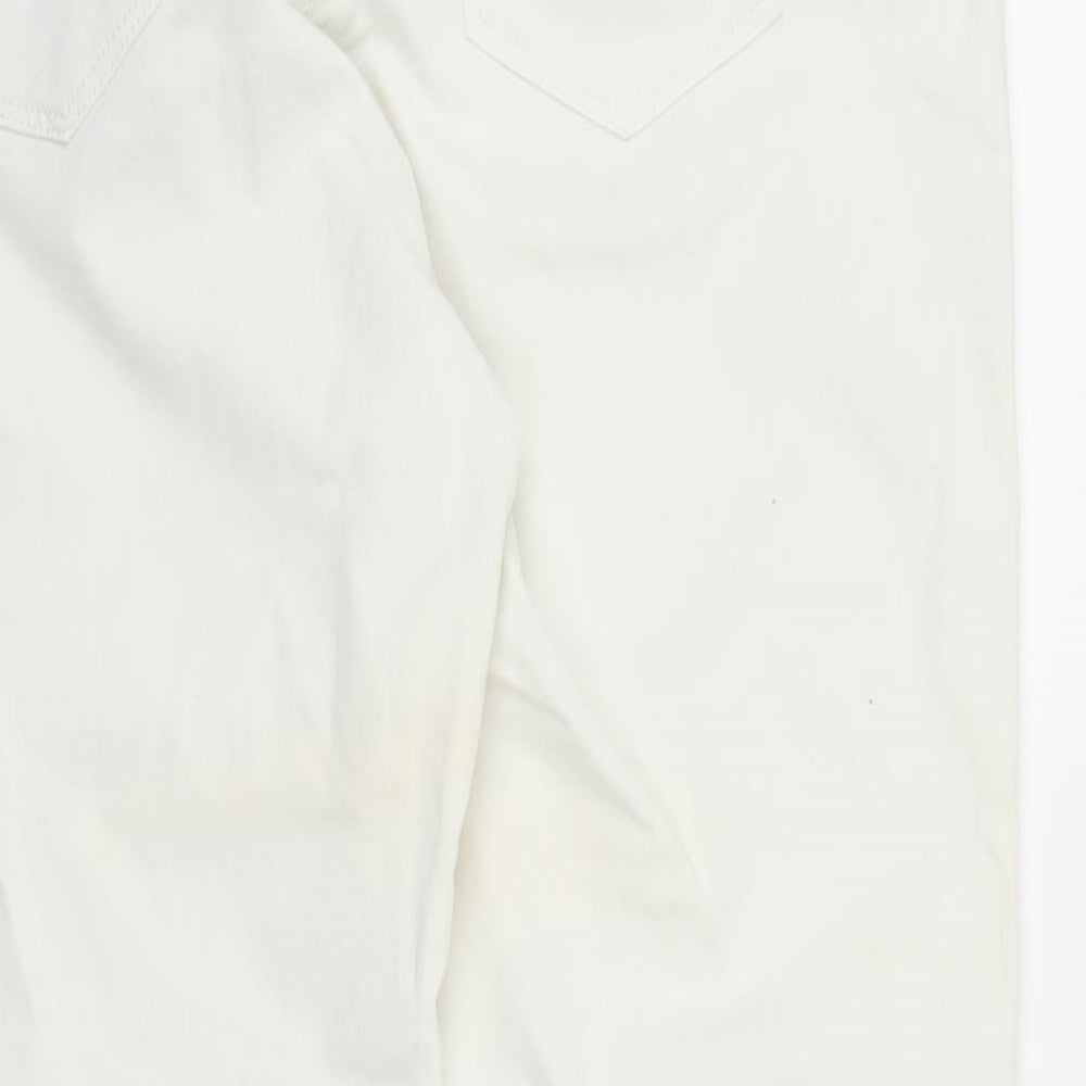 TU Womens White   Skinny Jeans Size 16 L26 in