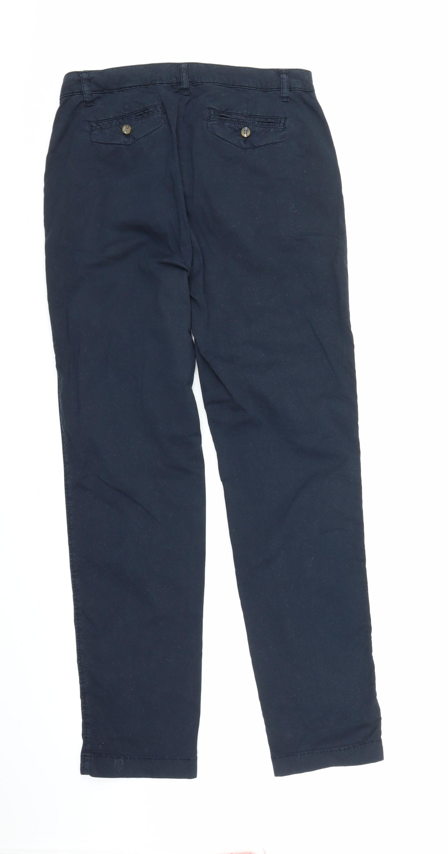Jigsaw Womens Blue   Chino Trousers Size 12 L29 in