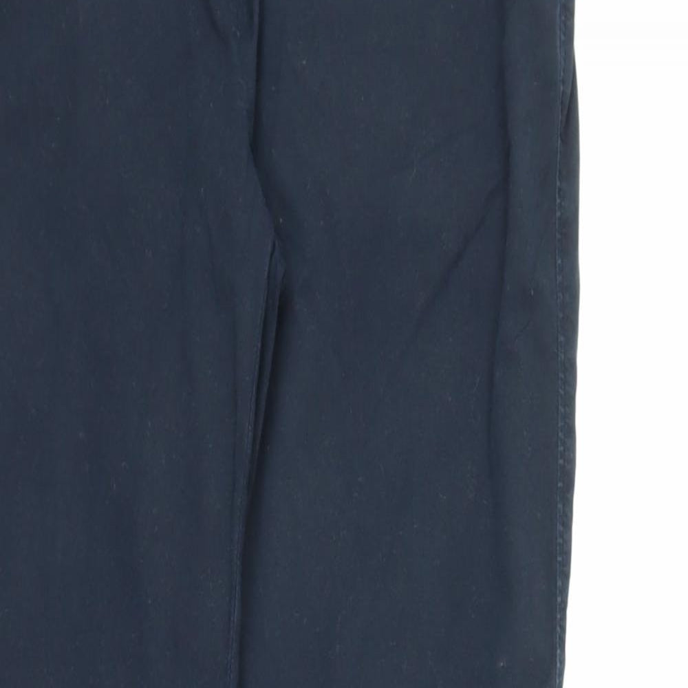 Jigsaw Womens Blue   Chino Trousers Size 12 L29 in
