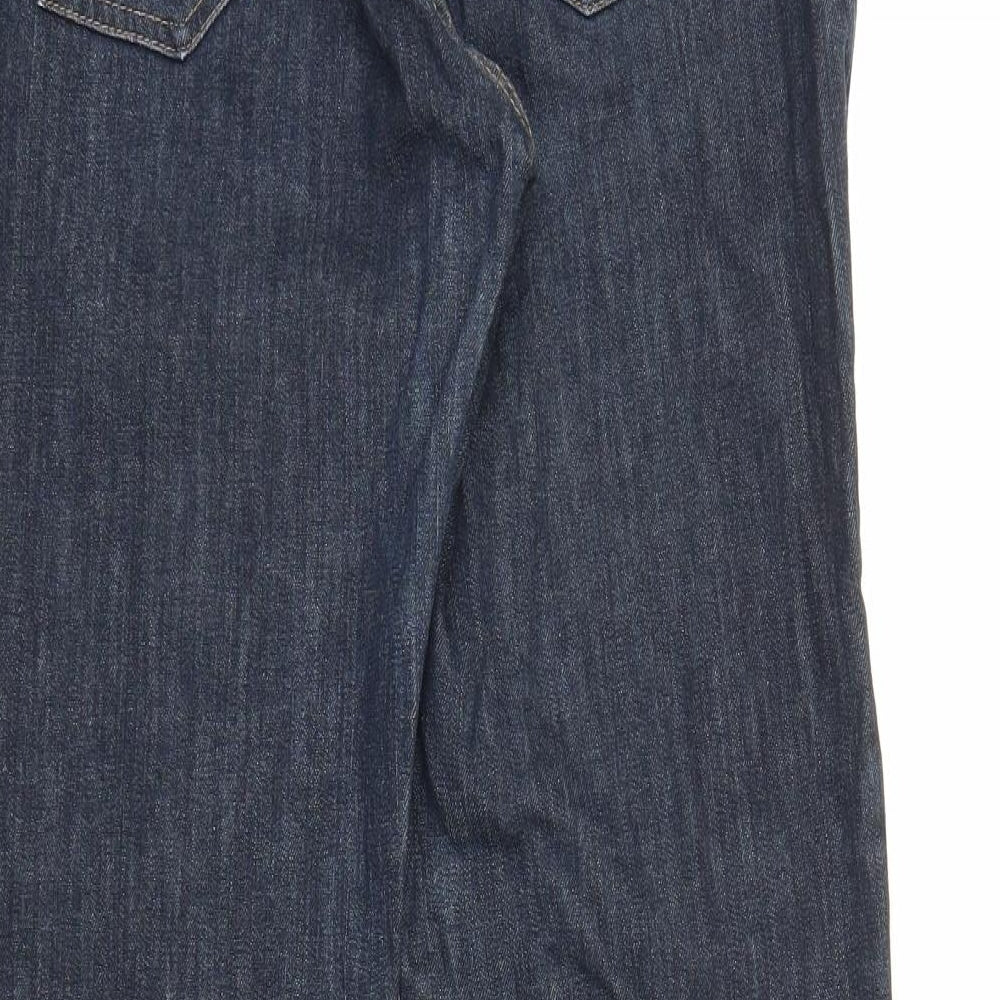 NEXT Womens Blue  Denim Bootcut Jeans Size 16 L27 in
