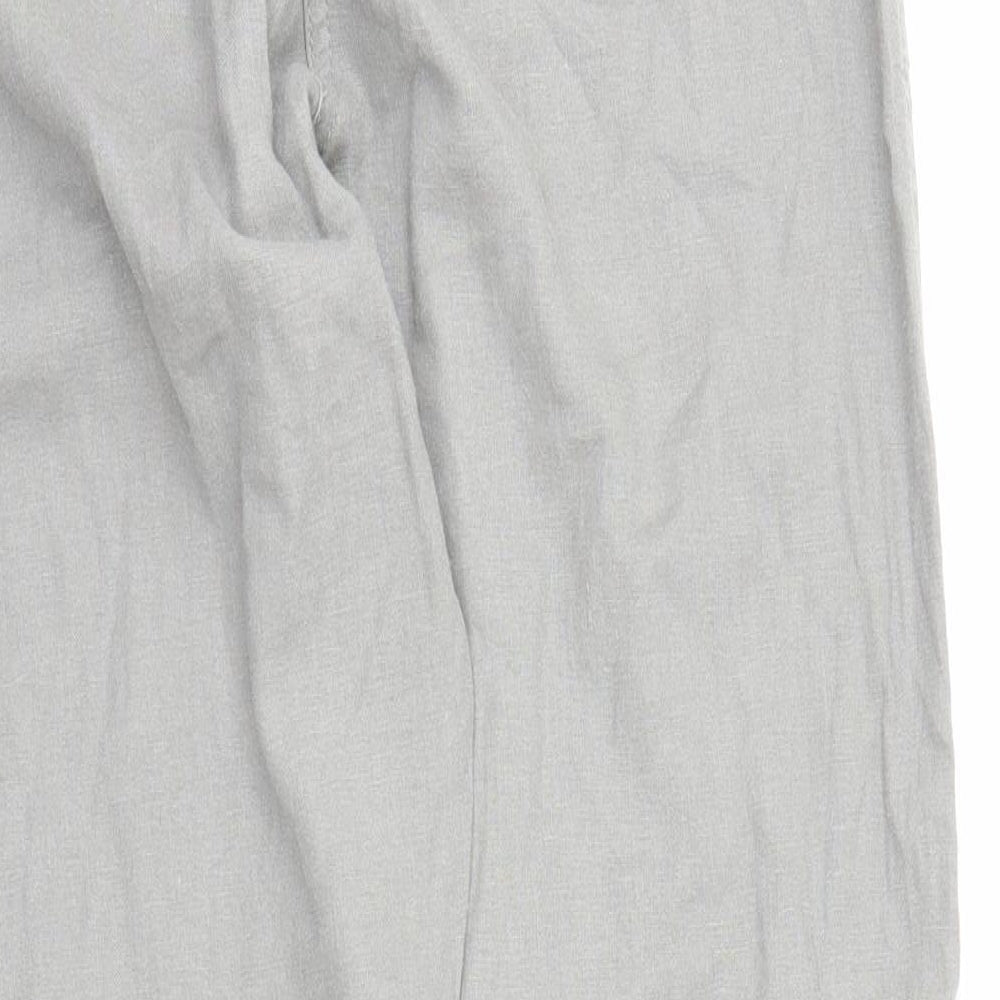 M&Co Womens Grey   Bloomer Trousers Size 10 L25 in