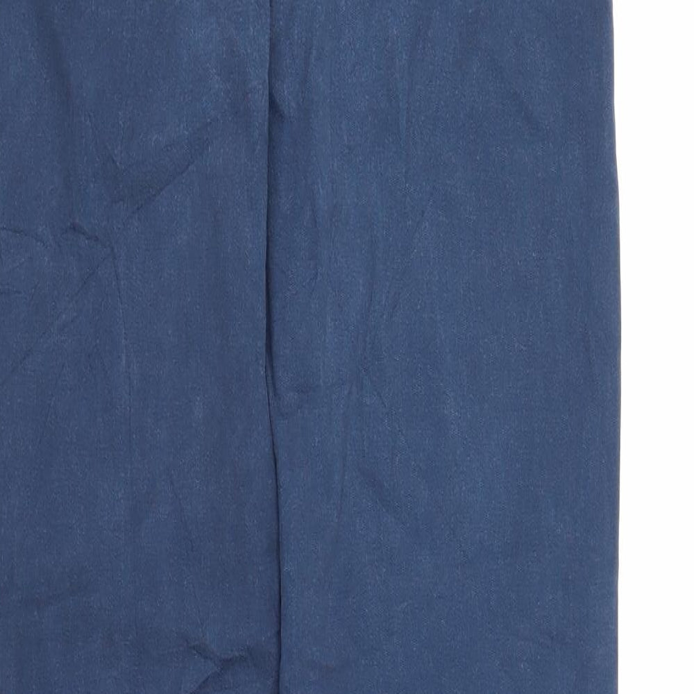 Canda Womens Blue   Chino Trousers Size 10 L29 in
