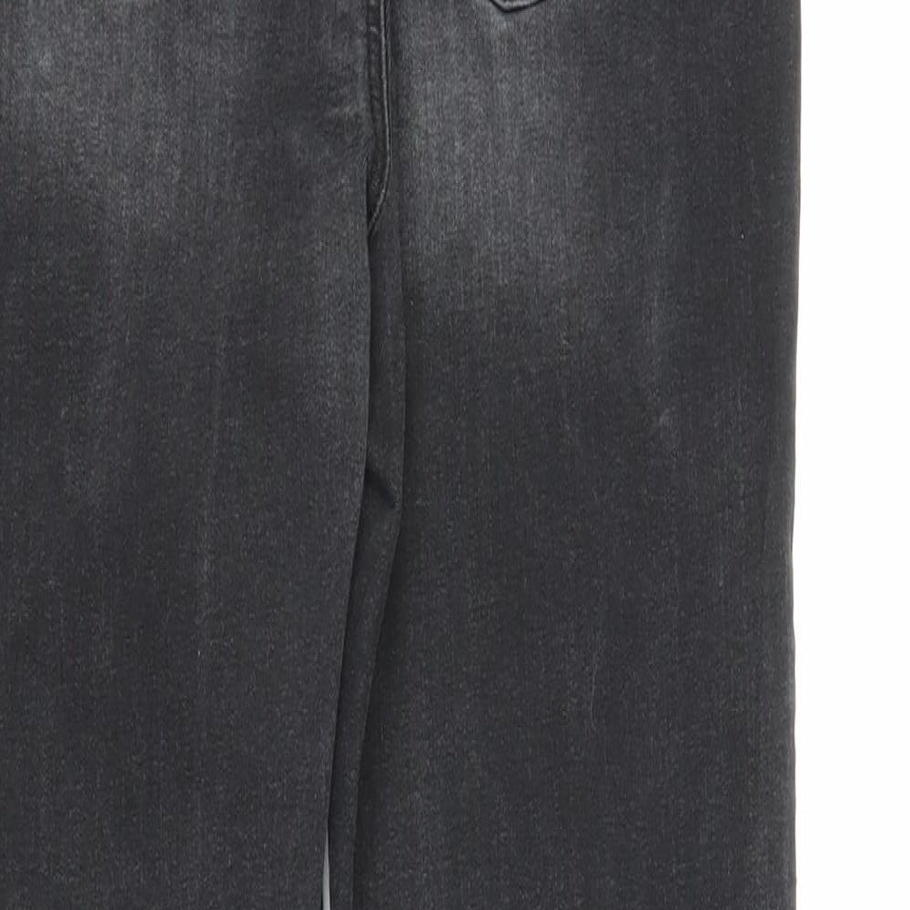 Denim Co Womens Black  Denim Skinny Jeans Size 10 L26 in