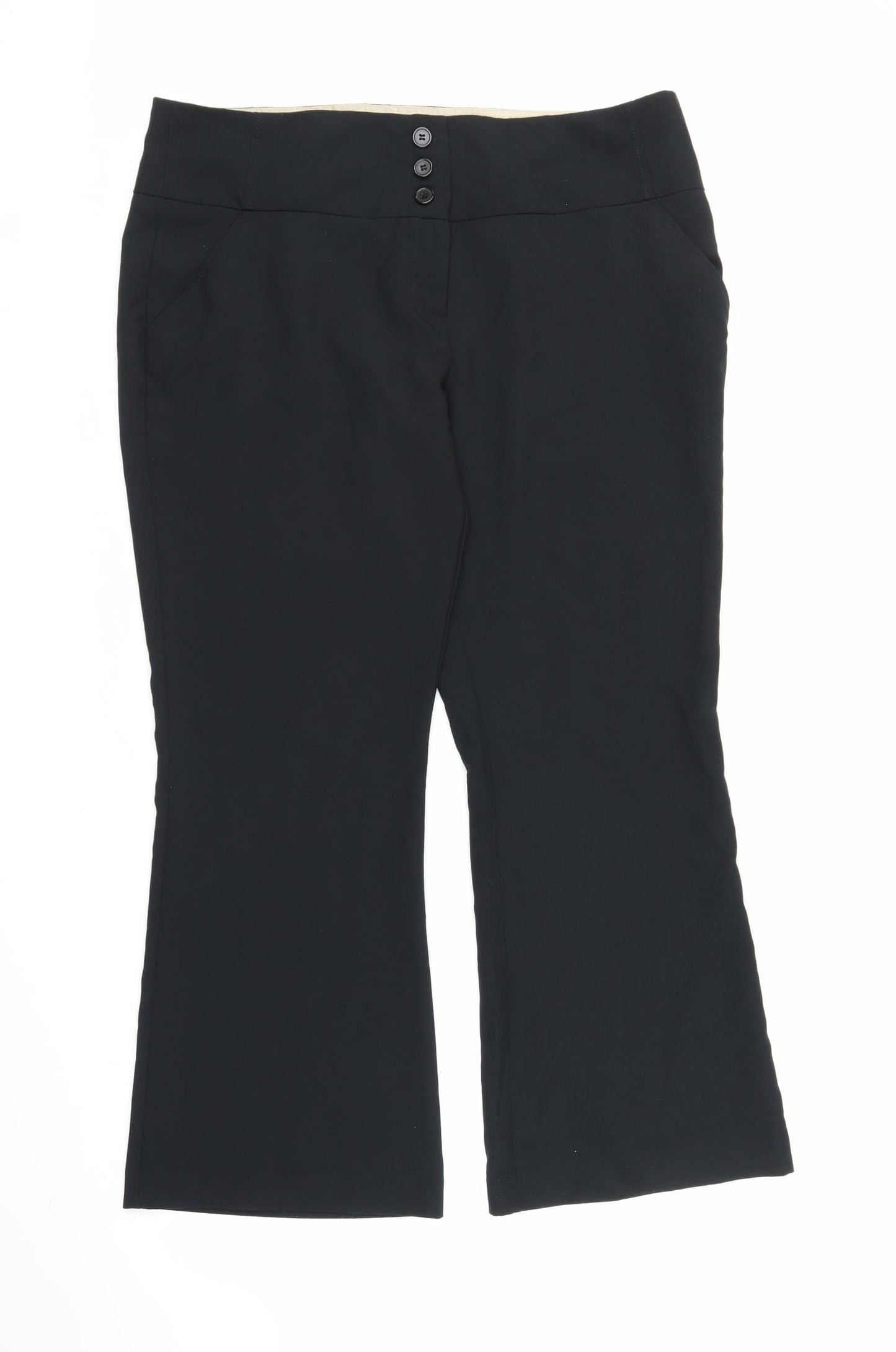 Dorothy Perkins Womens Black   Trousers  Size 16 L26 in