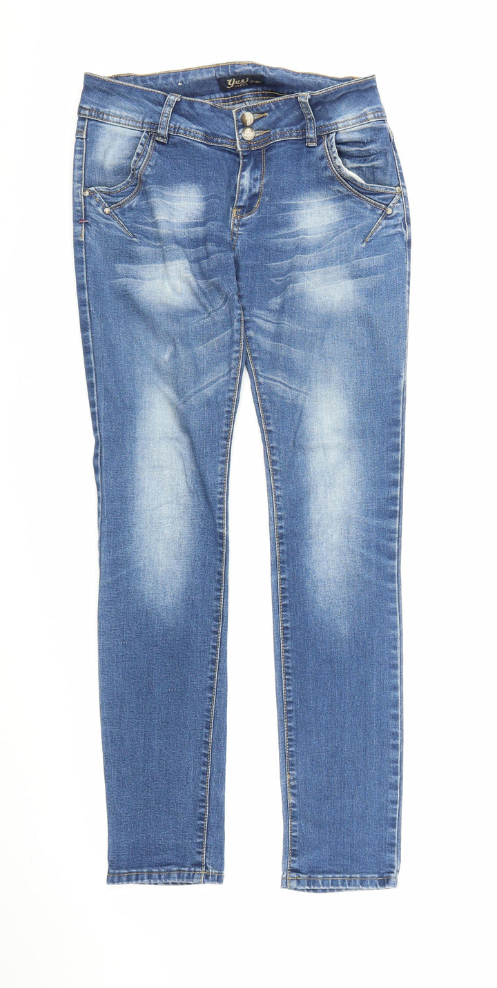 Yuzi Womens Blue  Denim Skinny Jeans Size 29 in L31 in