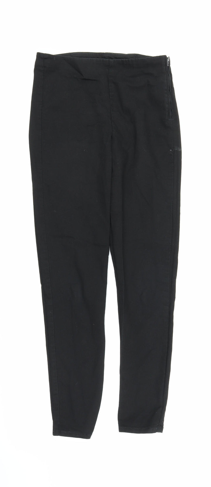 H&M Womens Black   Carrot Trousers Size 8 L26 in