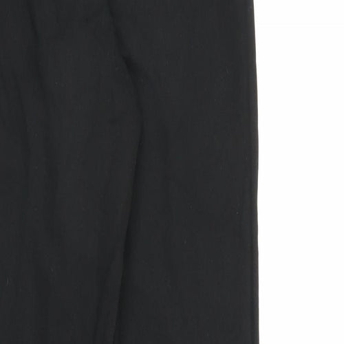 H&M Womens Black   Carrot Trousers Size 8 L26 in