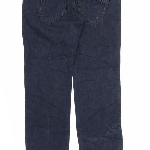 X-Mail Mens Blue  Denim Bootcut Jeans Size 34 in L29 in