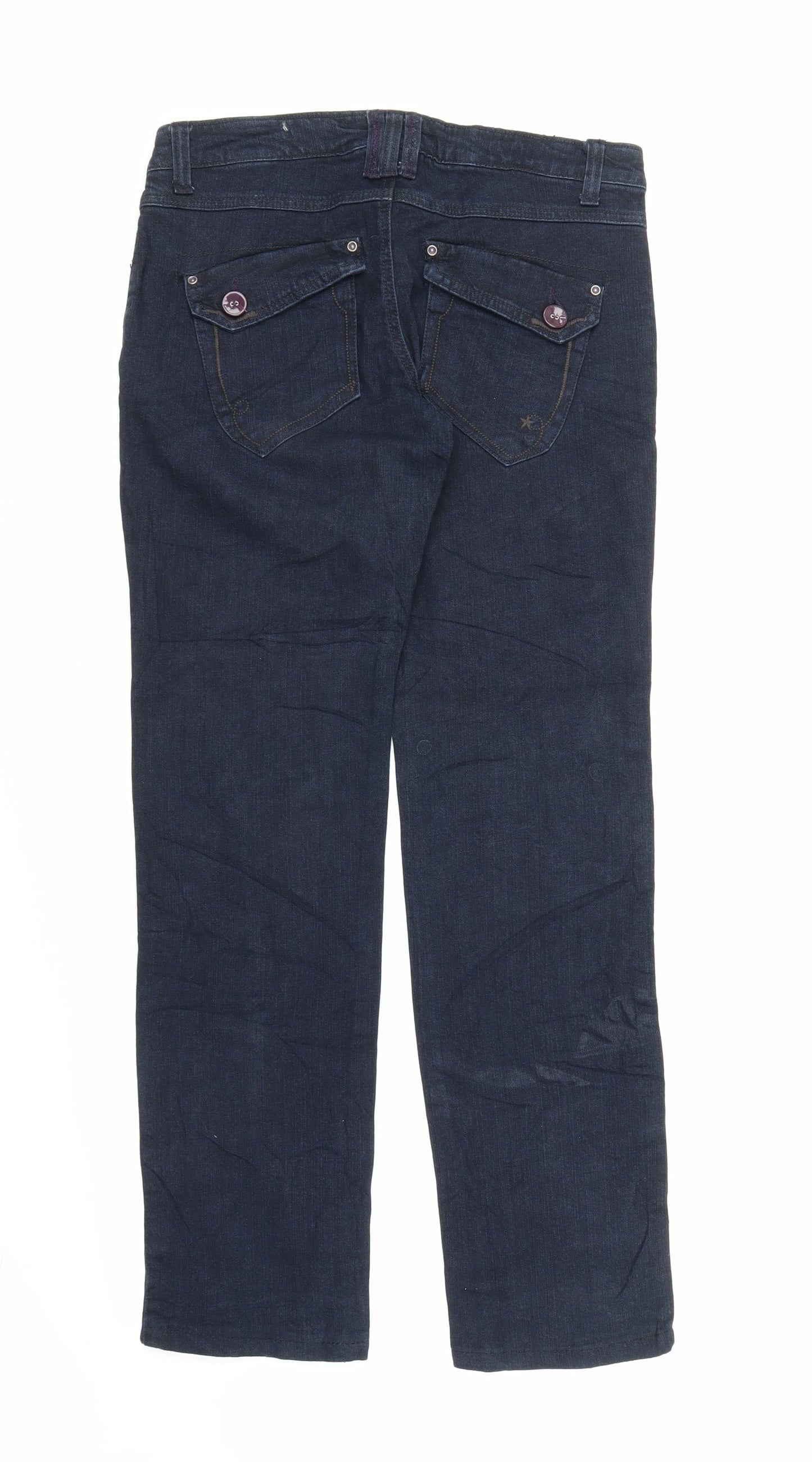 X-Mail Mens Blue  Denim Bootcut Jeans Size 34 in L29 in