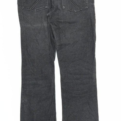Hennes Womens Black  Denim Bootcut Jeans Size 10 L31 in
