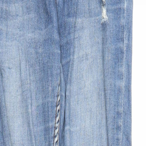 Laulia Womens Blue  Denim Skinny Jeans Size 8 L26 in