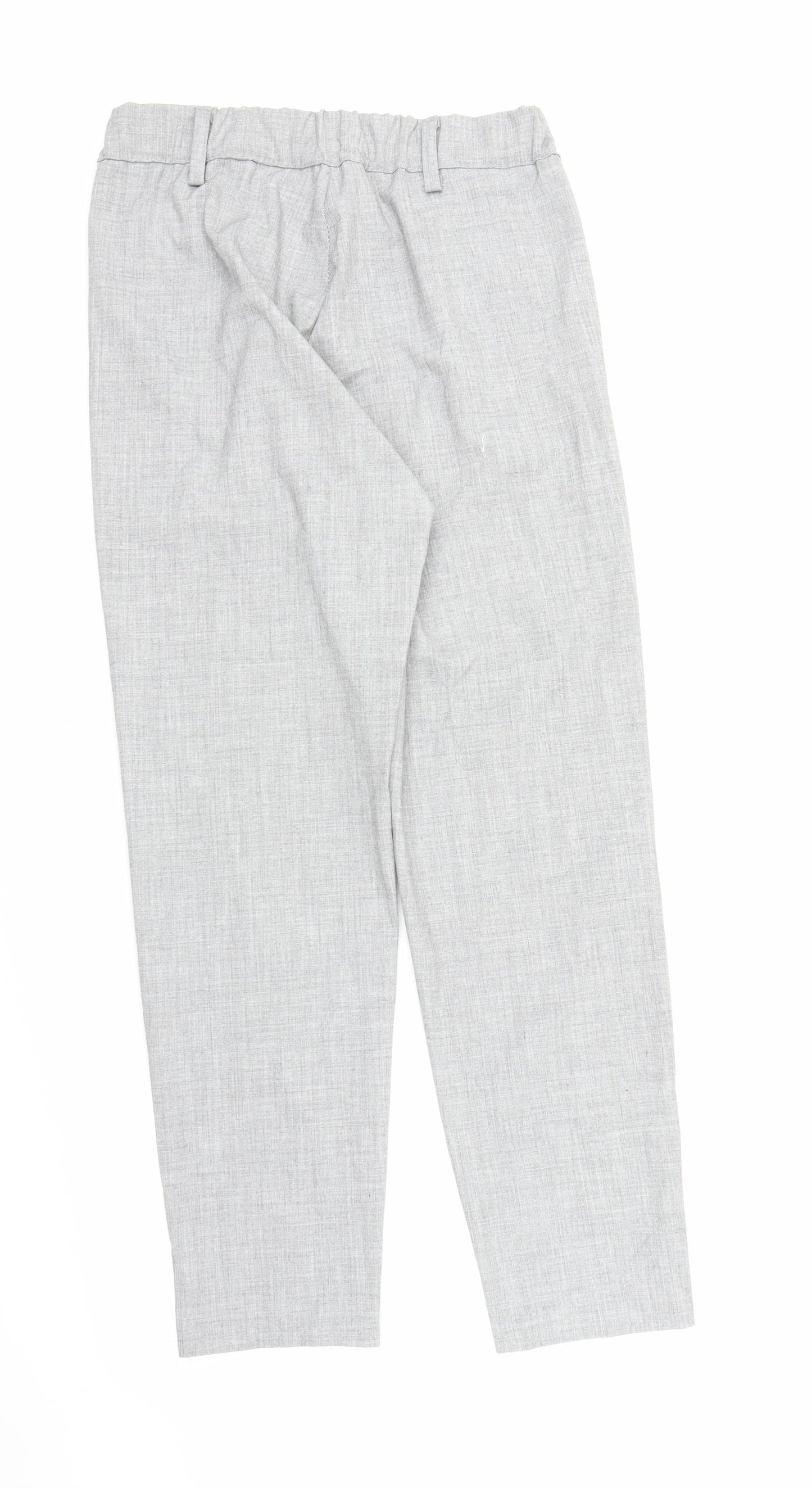 Preworn Womens Grey   Carrot Trousers Size M L25 in