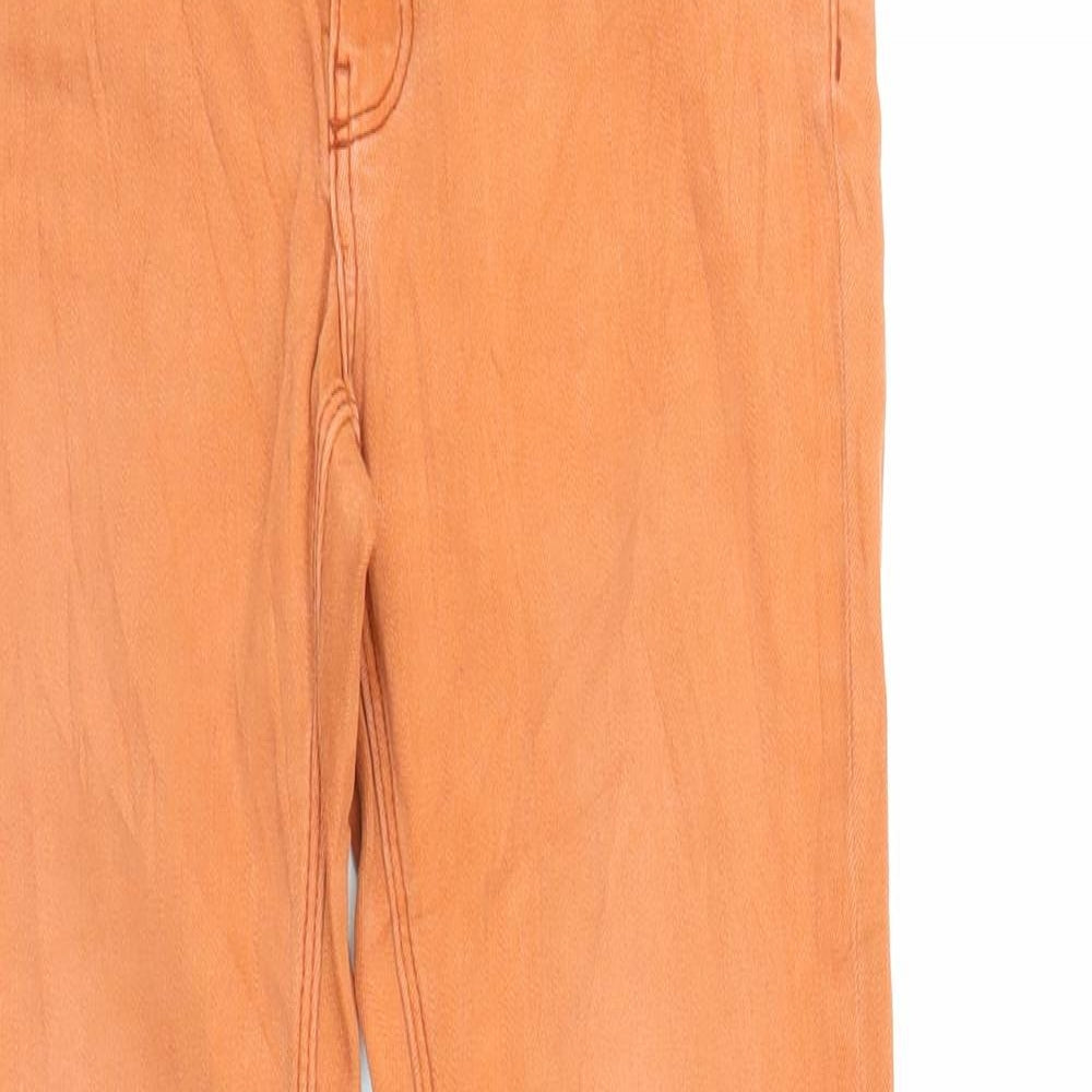 H&M Boys Orange  Denim Skinny Jeans Size 9-10 Years