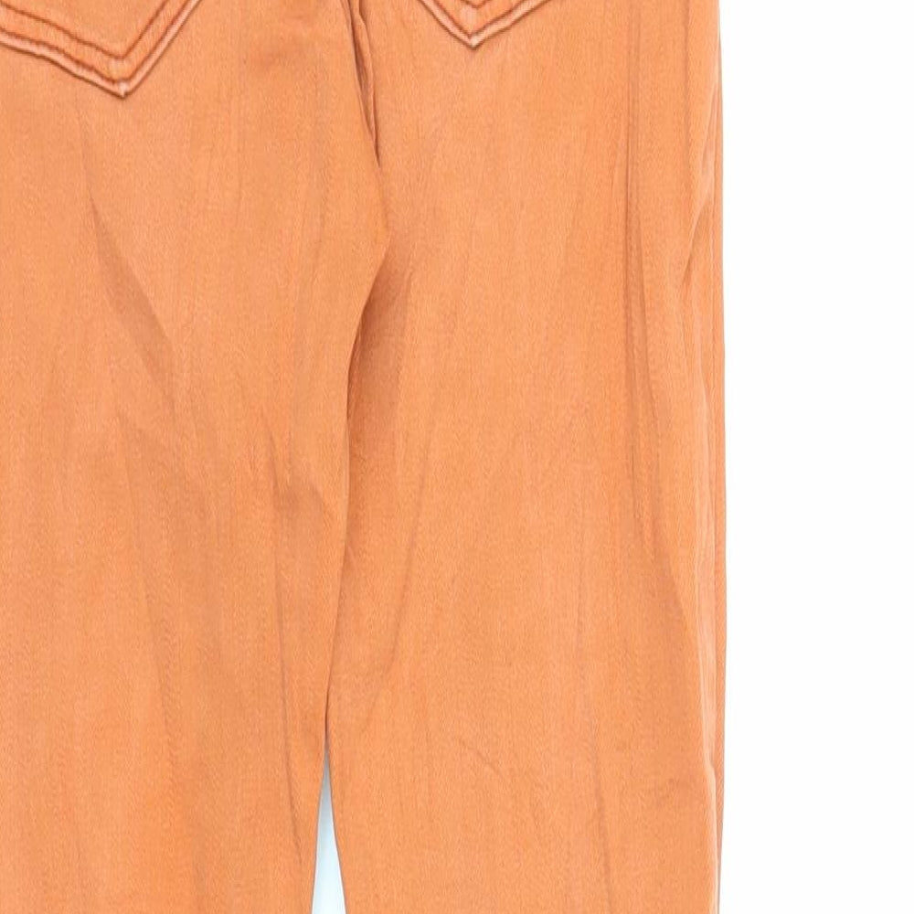 H&M Boys Orange  Denim Skinny Jeans Size 9-10 Years