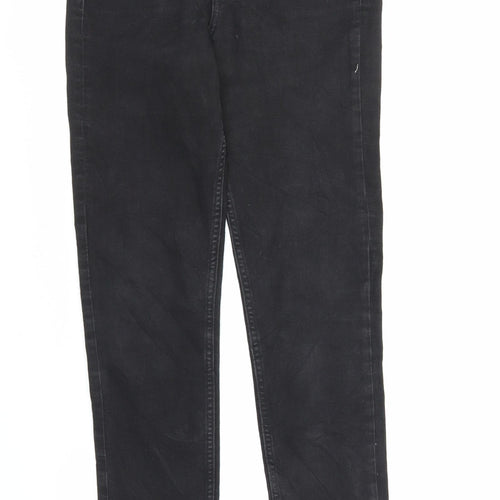 Preworn Womens Black  Denim Skinny Jeans Size S L27 in