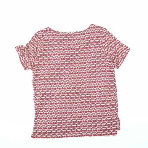 Principles Womens Red   Basic T-Shirt Size 14