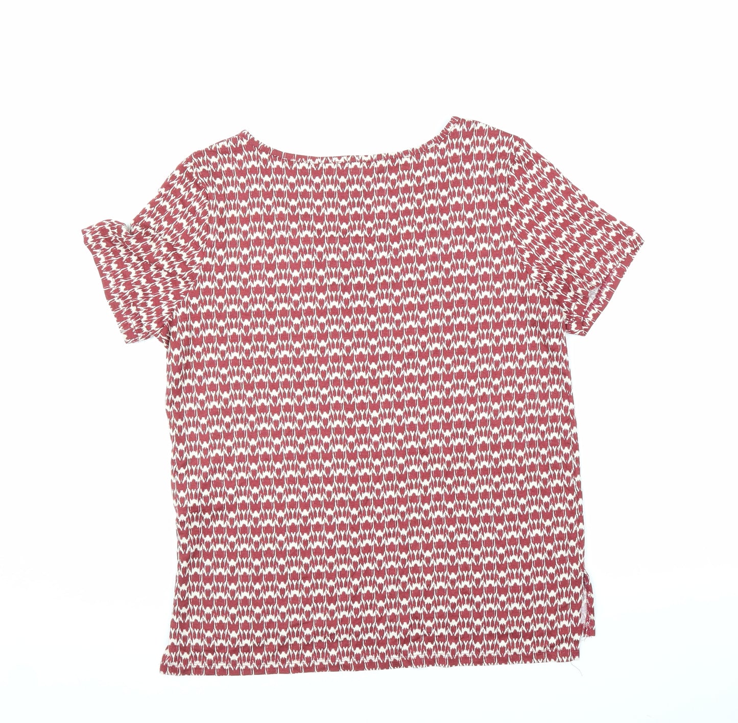 Principles Womens Red   Basic T-Shirt Size 14
