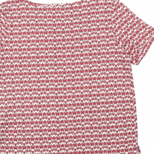 Principles Womens Red   Basic T-Shirt Size 14