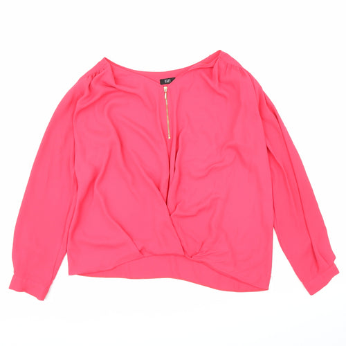 F&F Womens Pink   Basic Blouse Size M