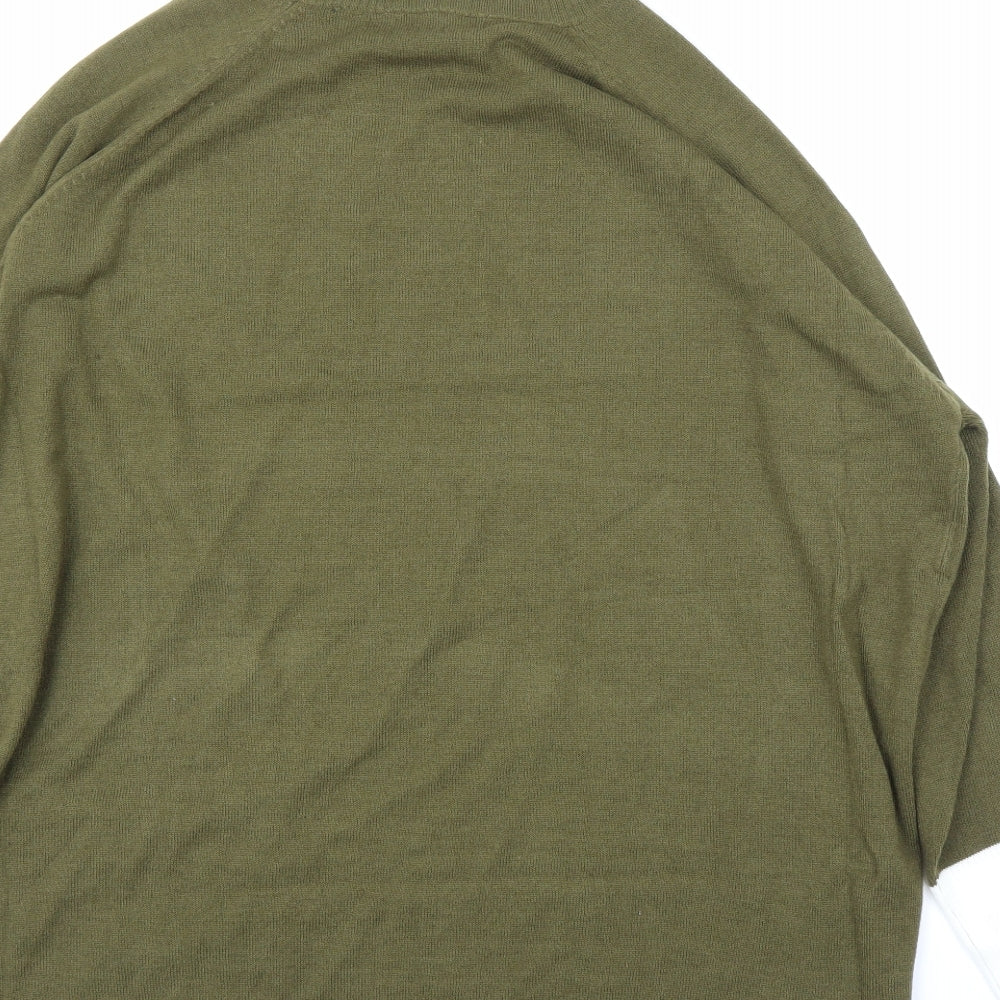 NEXT Womens Green   Pullover Jumper Size XL