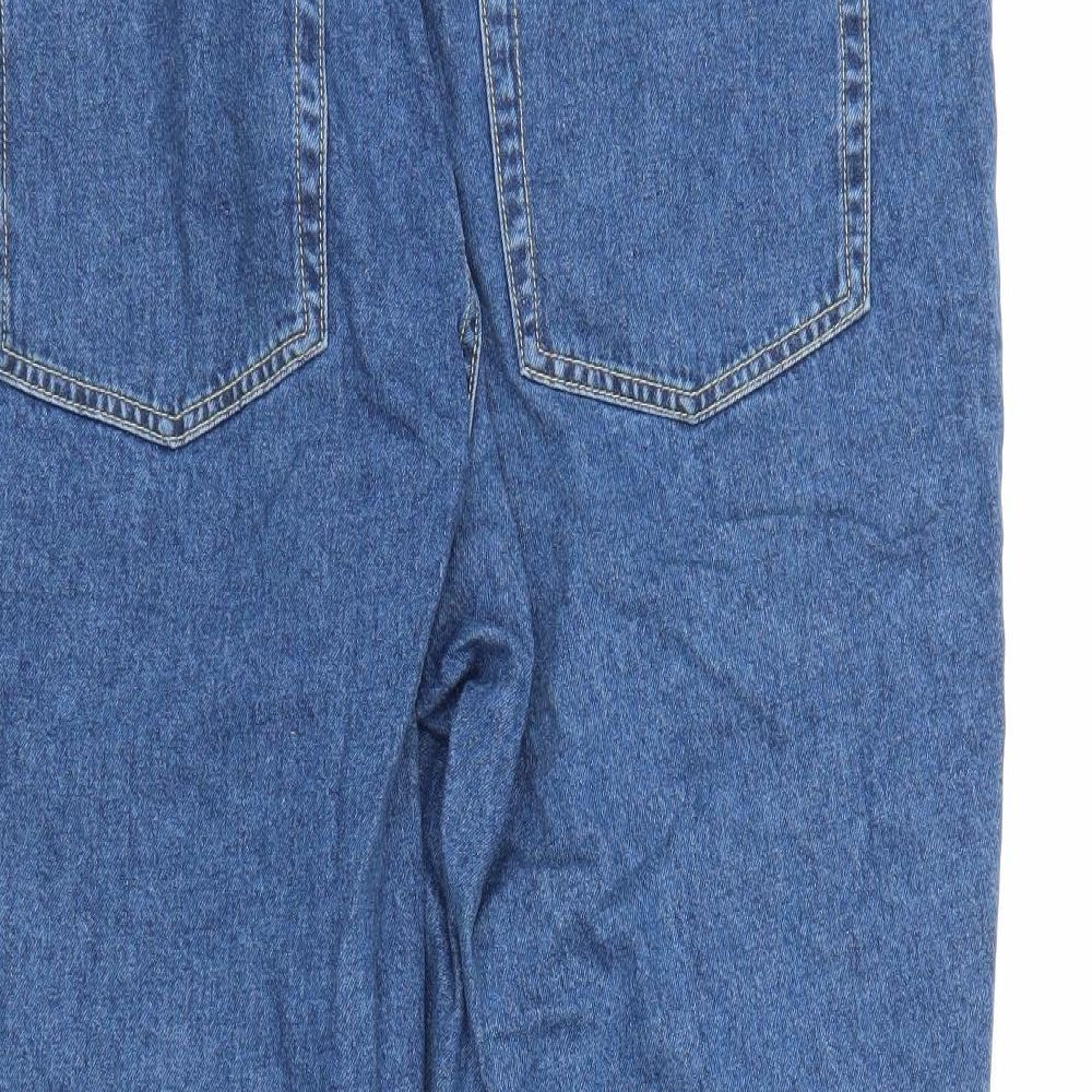 H&M Womens Blue  Denim Mom Jeans Size 2XL L23 in