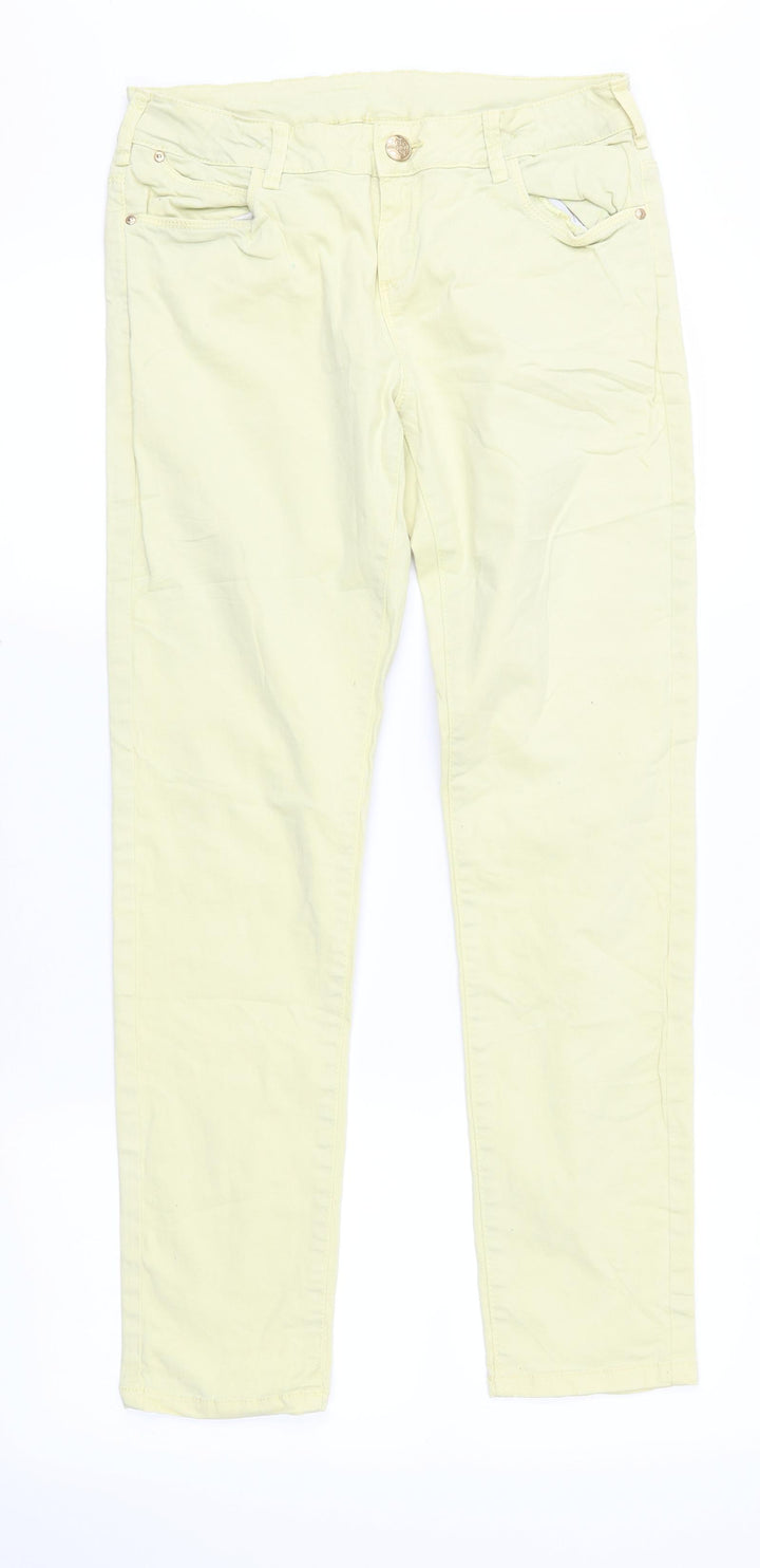 here there Womens Green   Skinny Jeans Size 28 in L26 in