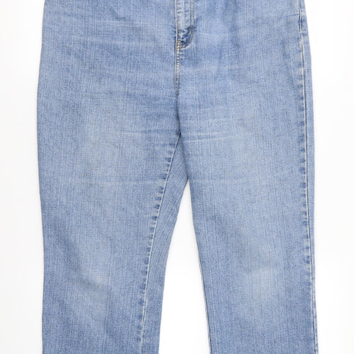 bonmarche Womens Blue   Capri Jeans Size 14 L20 in