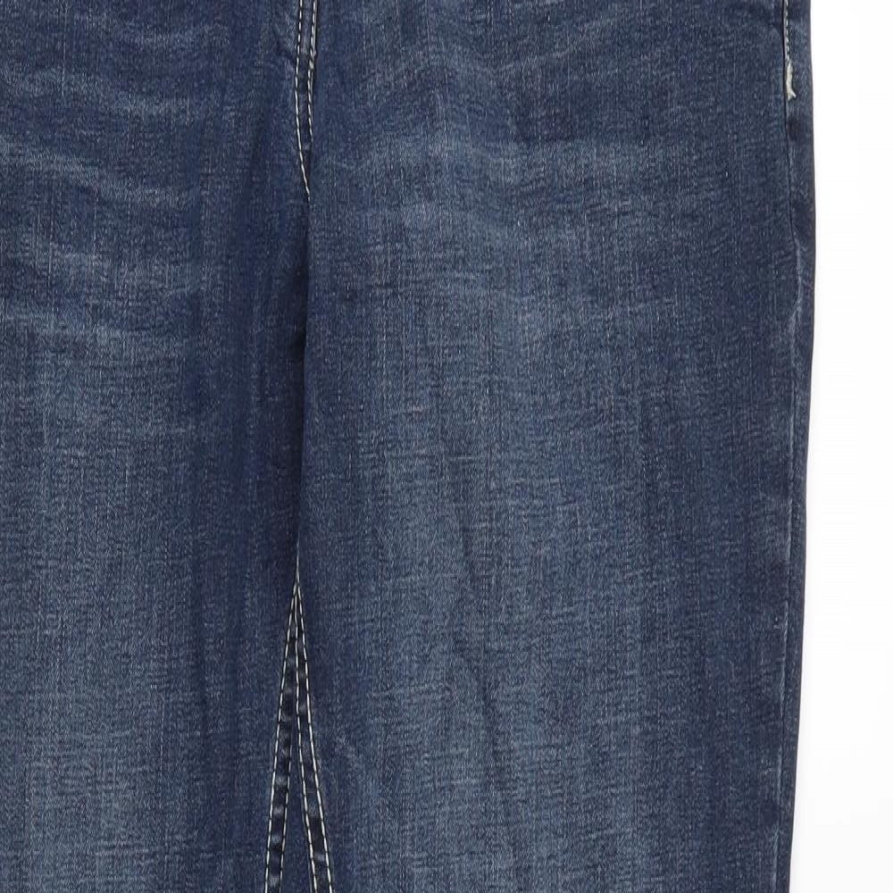 Cecillia Classic Womens Blue   Straight Jeans Size 14 L32 in