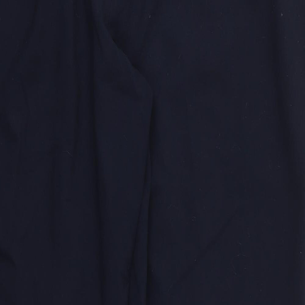 M&Co Womens Black   Trousers  Size 18 L28 in