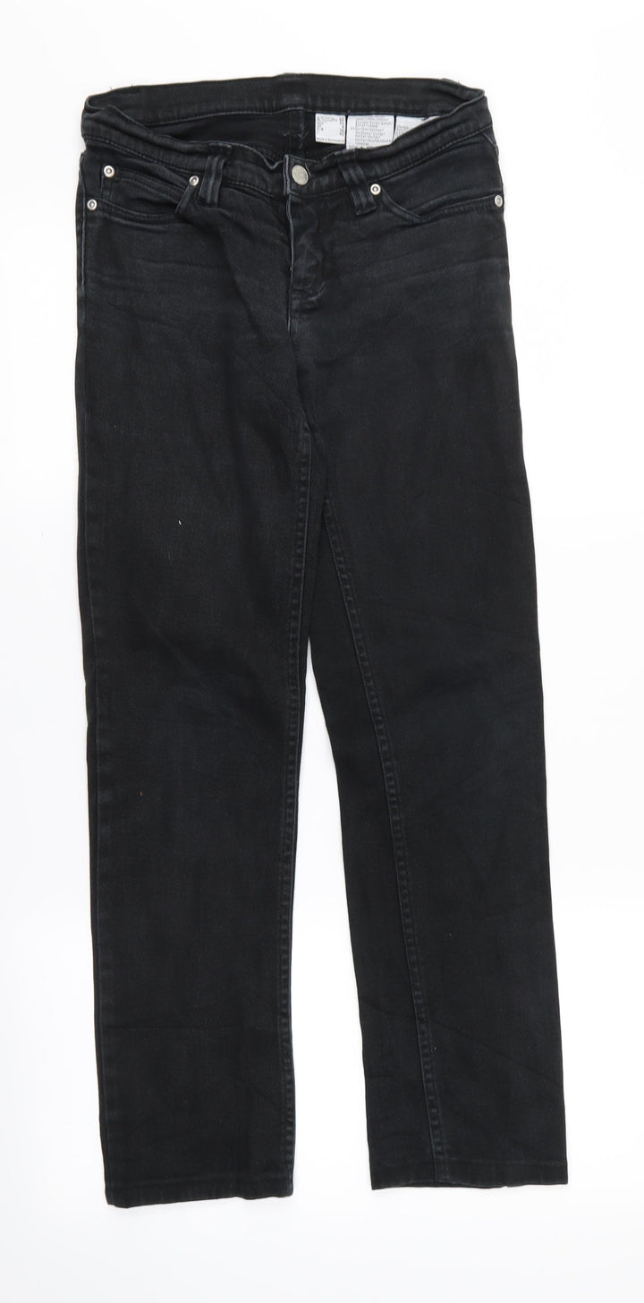 Preworn Womens Black   Skinny Jeans Size 8 L26 in