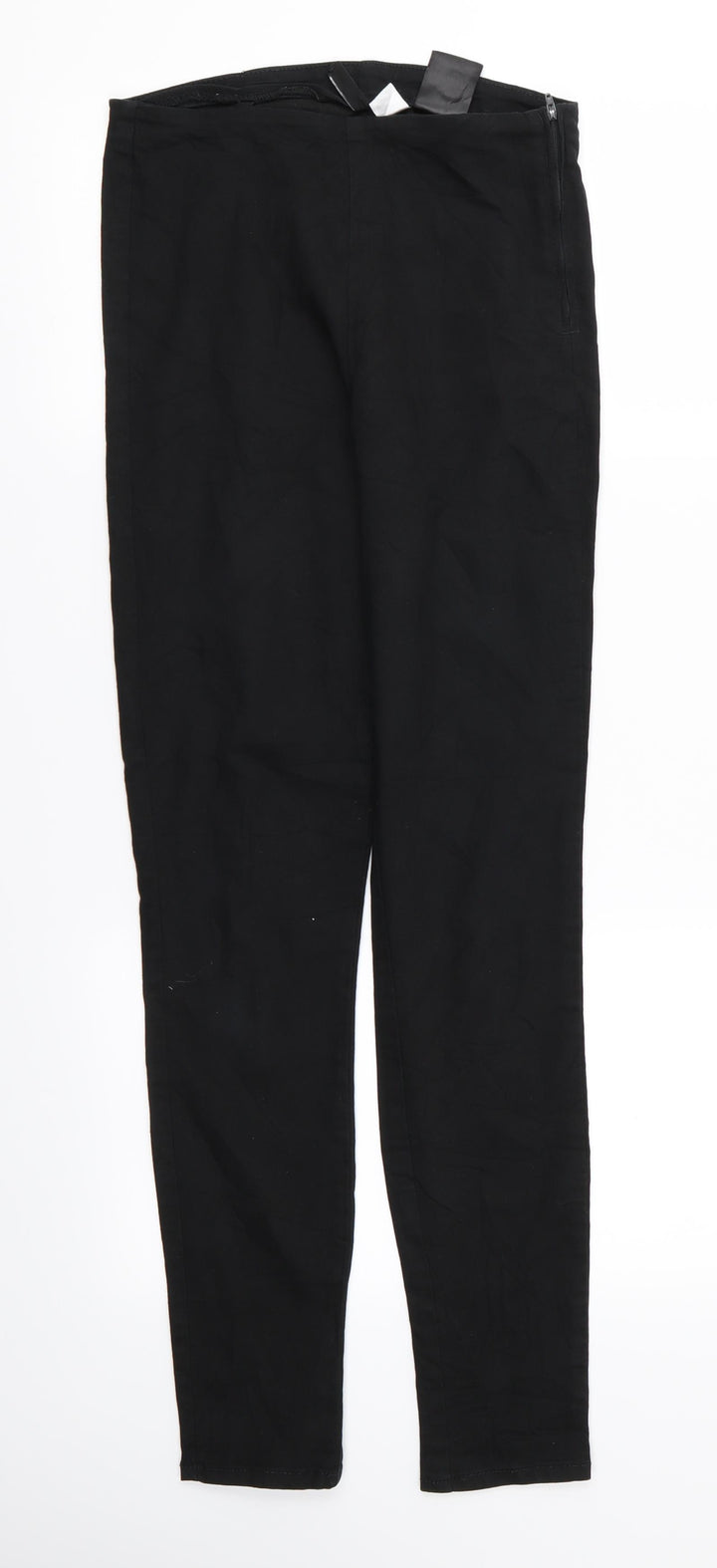 H&M Womens Black   Trousers  Size 8 L26 in