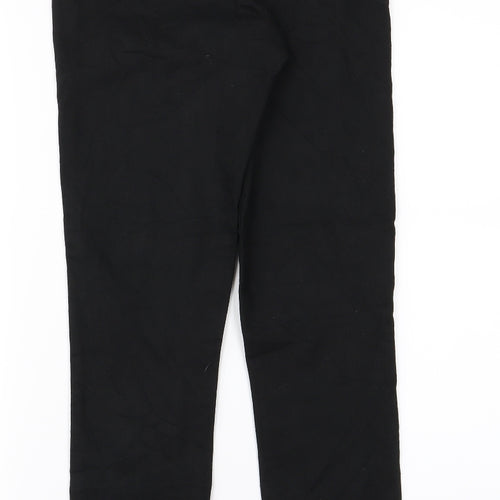 H&M Womens Black   Trousers  Size 8 L26 in