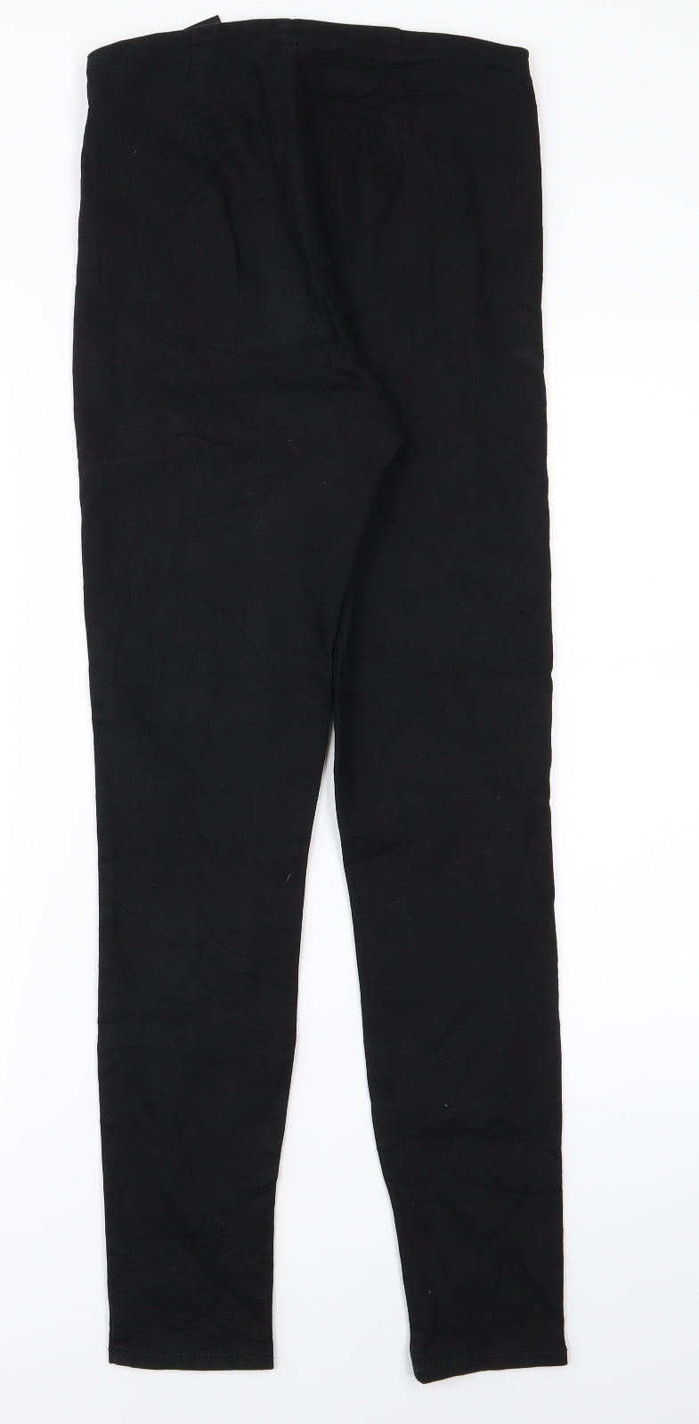H&M Womens Black   Trousers  Size 8 L26 in
