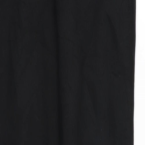 H&M Womens Black   Trousers  Size 8 L26 in