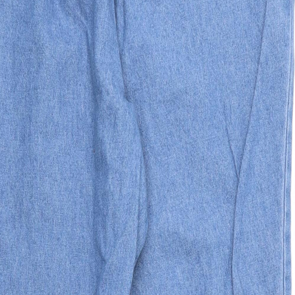 Nizza Womens Blue   Trousers  Size 20 L25.5 in - Stretch waistband