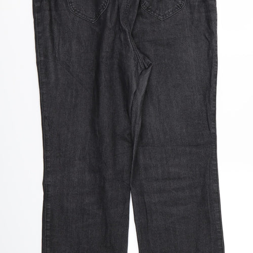 Walbusch Womens Black   Trousers  Size 30 in L25 in - Stretch waistband