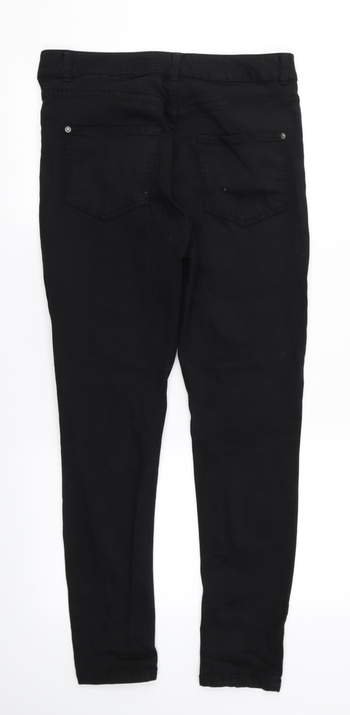 M&S Womens Black   Skinny Jeans Size 12 L27 in