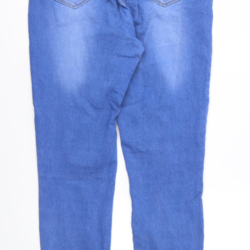 Matalan Womens Blue   Skinny Jeans Size 12 L28 in