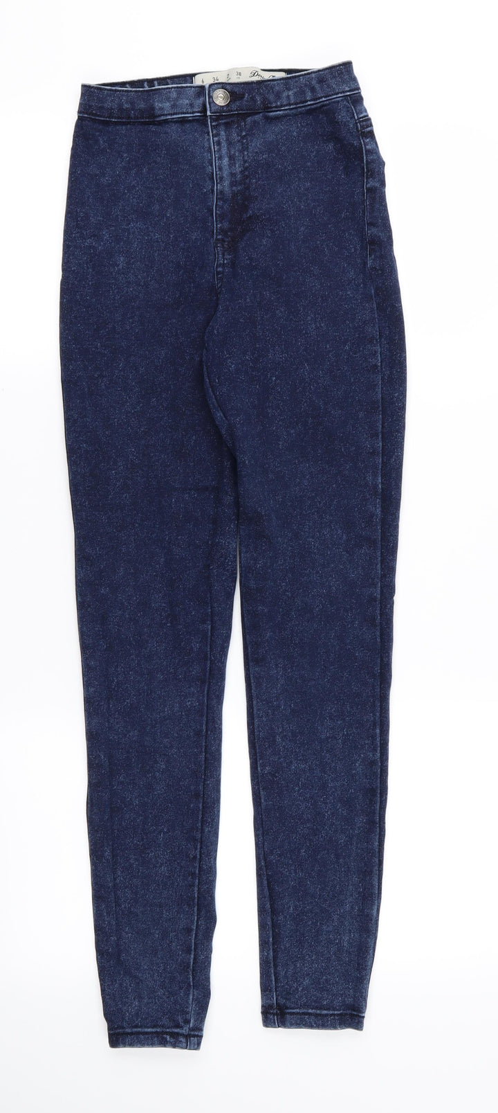 denim and co Womens Blue Skinny Jeans Size 6 L27 in