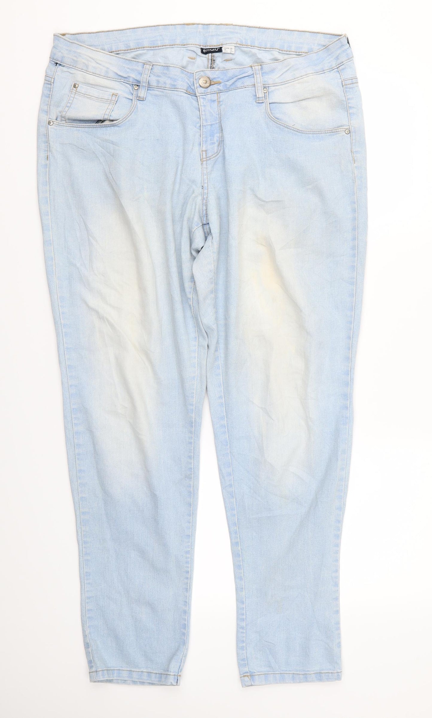 ESMARA Womens Blue   Skinny Jeans Size 18 L29 in