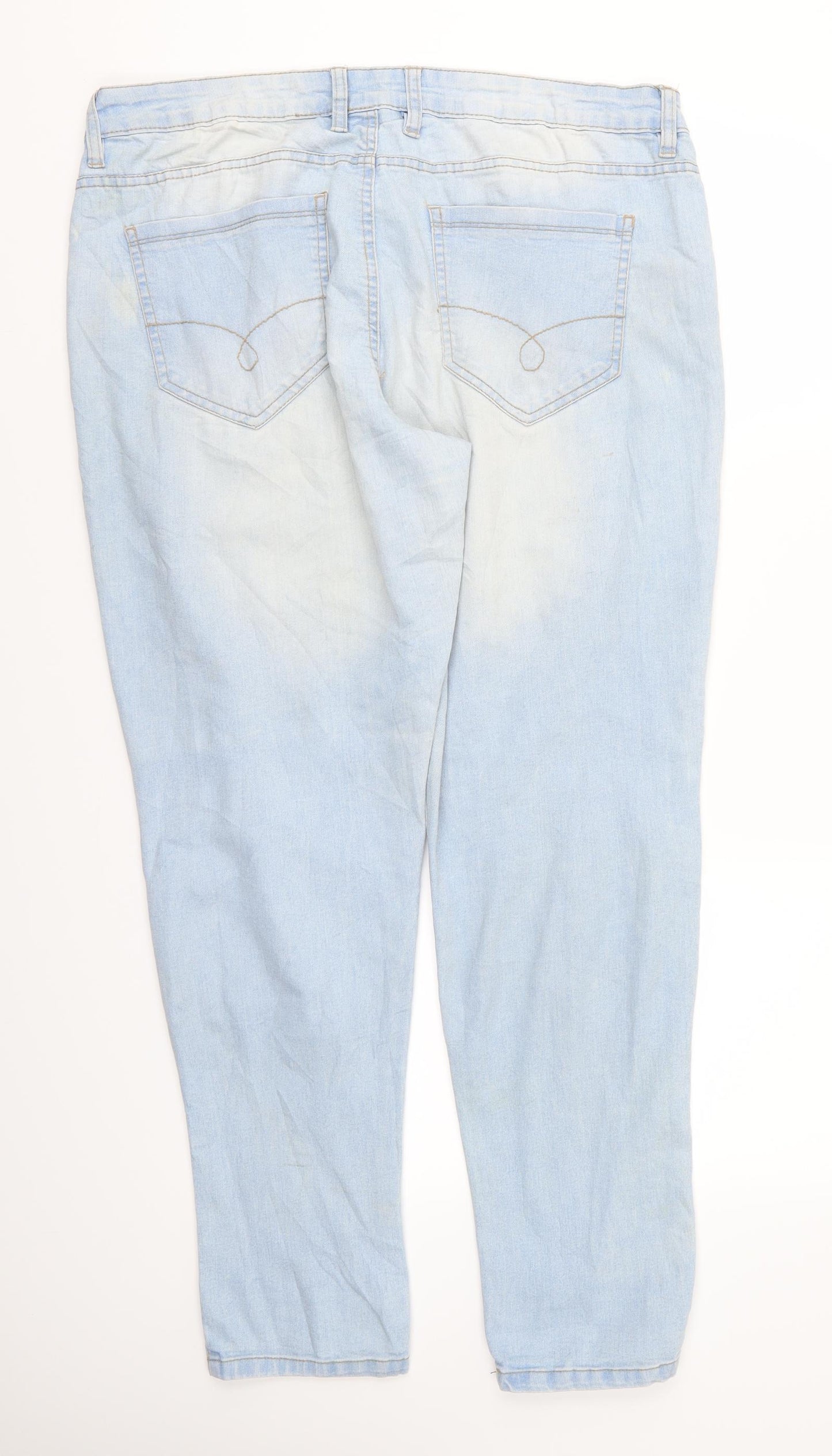 ESMARA Womens Blue   Skinny Jeans Size 18 L29 in