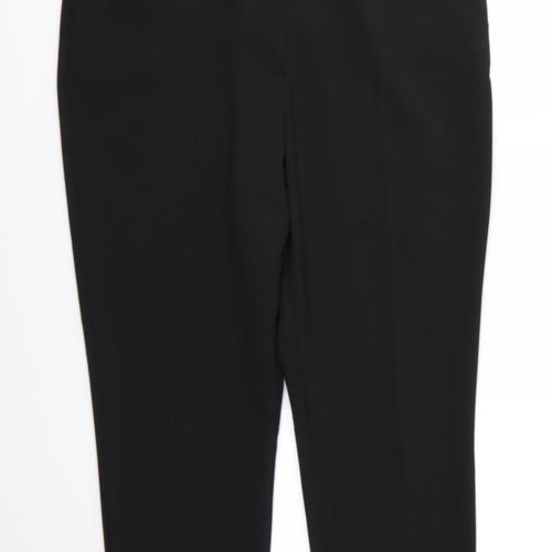 M&Co Womens Black   Trousers  Size 18 L24 in