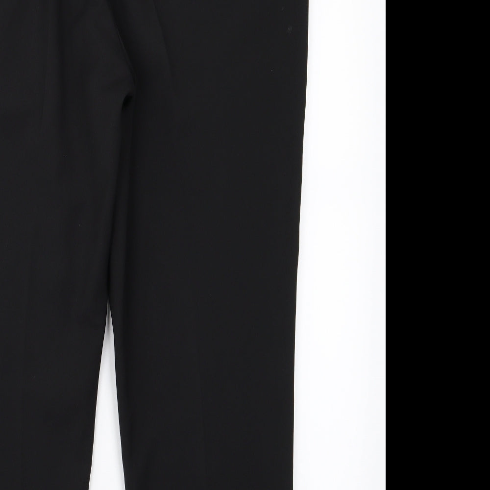 M&Co Womens Black   Trousers  Size 18 L24 in