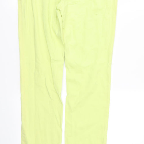 Jean Pascale Womens Green   Skinny Jeans Size 10 L31 in