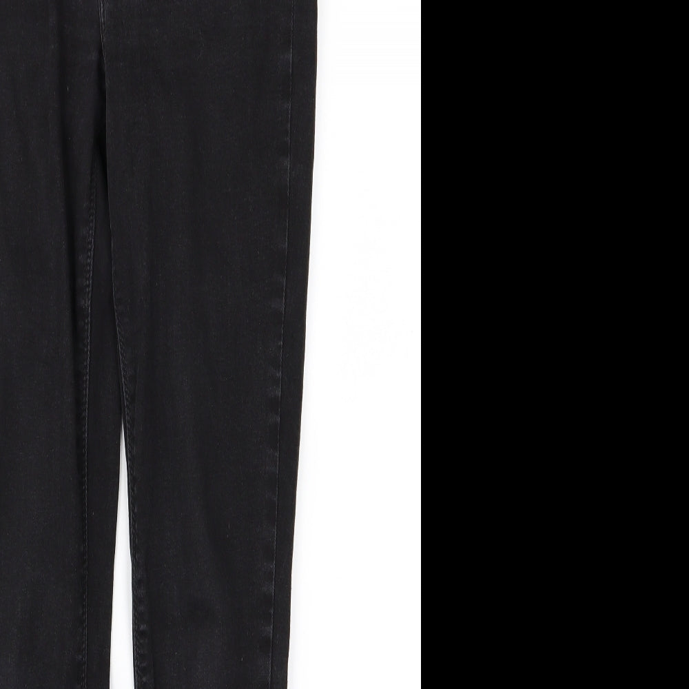 River Island Womens Black   Skinny Jeans Size 12 L24 in