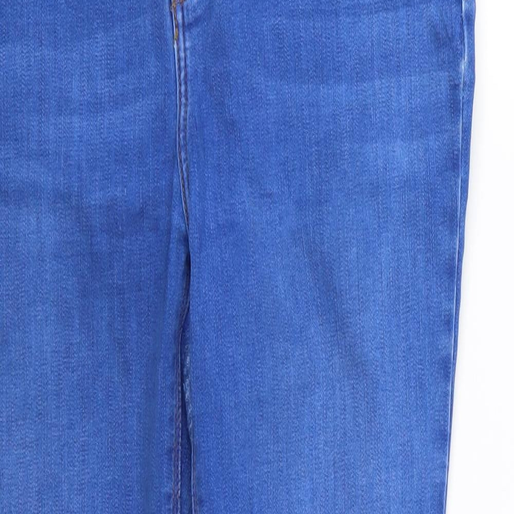 River Island Womens Blue   Skinny Jeans Size 14 L25 in