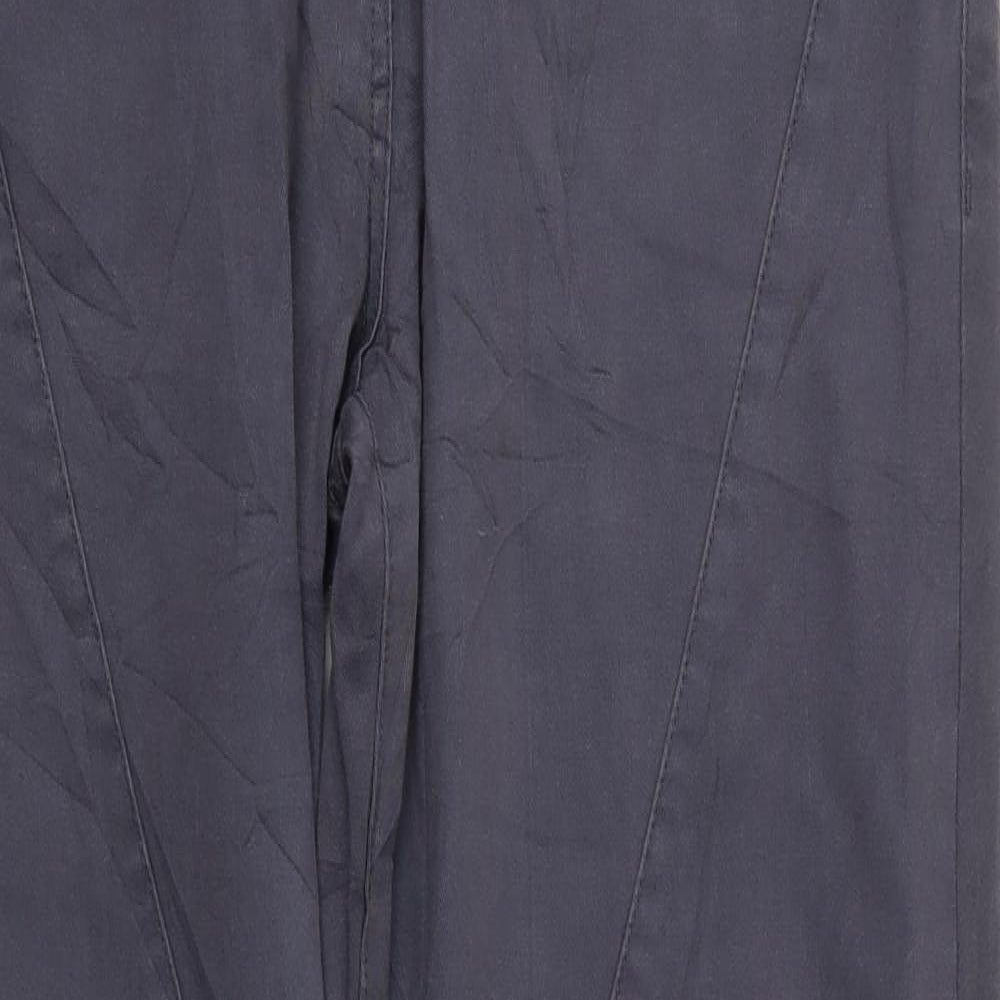 Blue Motion Womens Grey   Straight Jeans Size 12 L31 in