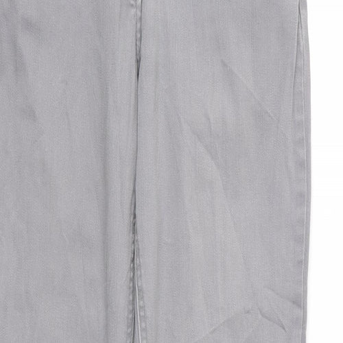 Preworn Womens Grey   Skinny Jeans Size 12 L27 in