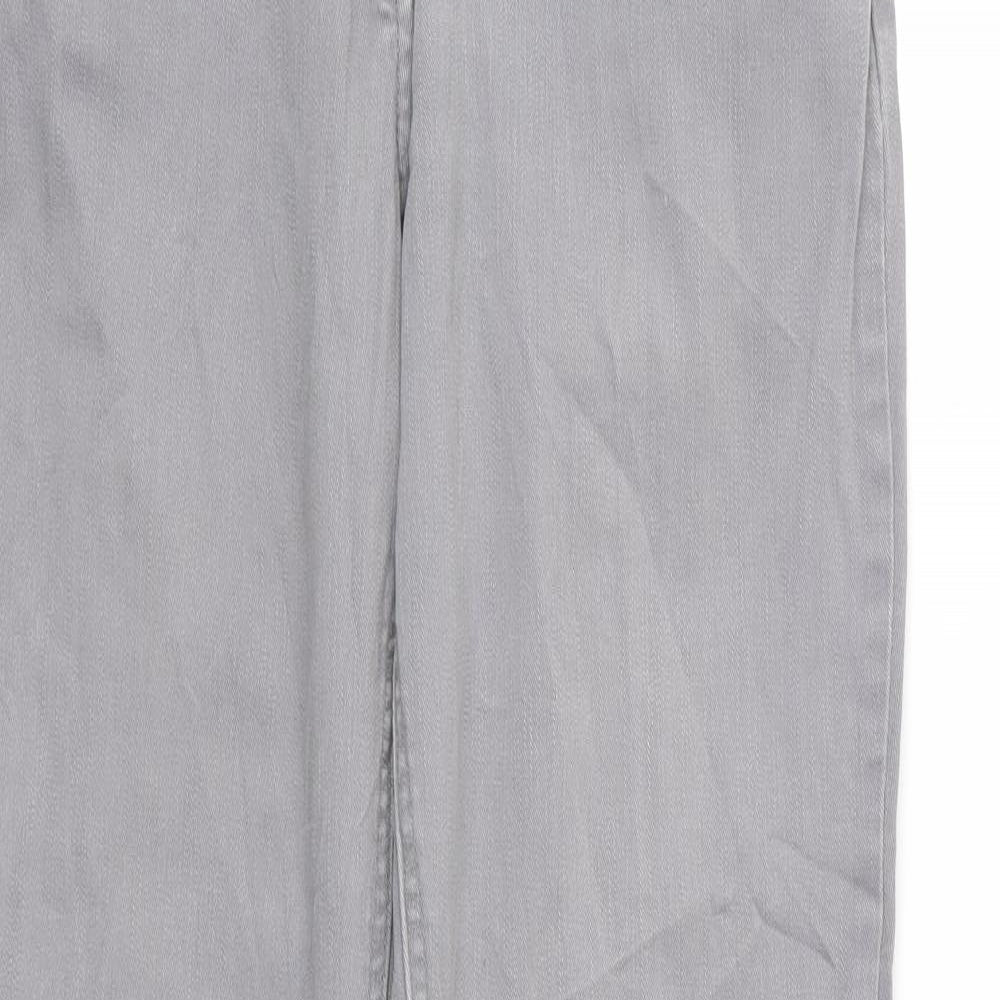 Preworn Womens Grey   Skinny Jeans Size 12 L27 in
