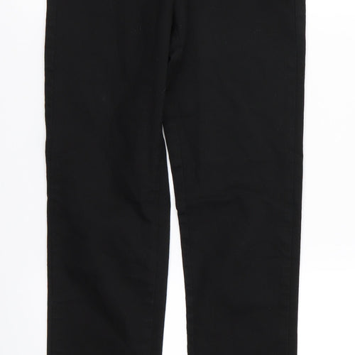 H&M Womens Black   Trousers  Size 6 L26 in